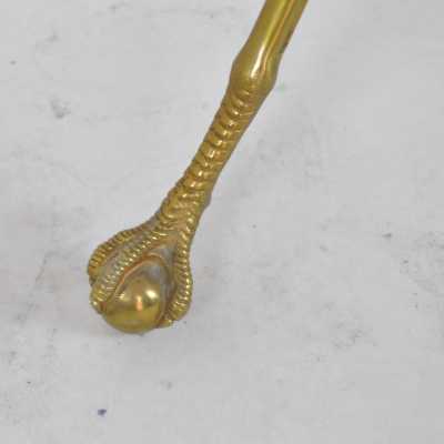 Maison Charles bronze pedestal table