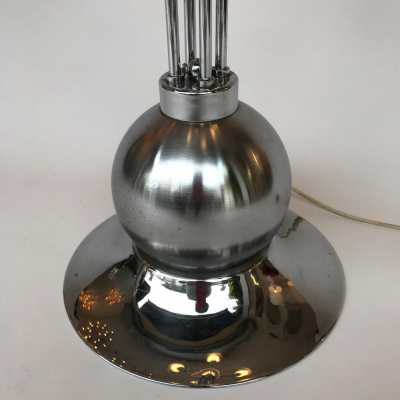 Floor lamp Murano glass metal mazzega Italy 1970