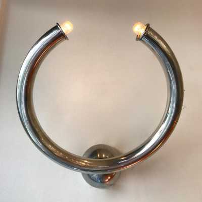 reggiani italy 1970 metal sconces
