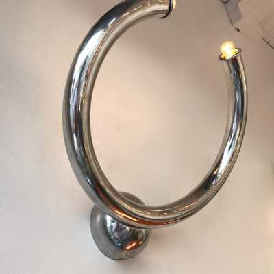 reggiani italy 1970 metal sconces