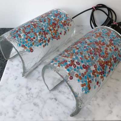 barbini lamps murano glass italy 1970 1980