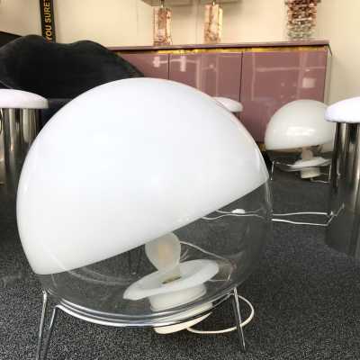 lamp angelo mangiarotti skipper italy murano 1970 1980