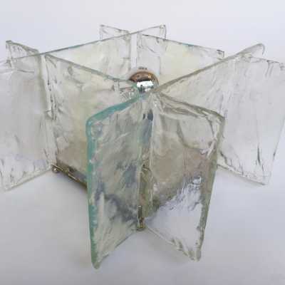 carlo nason mazzega wall lamps 1970