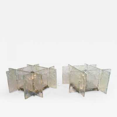 carlo nason mazzega appliques lampe italie 1970