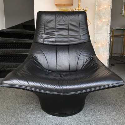 pair of gerard van den berg montis leather armchairs 1970 1980
