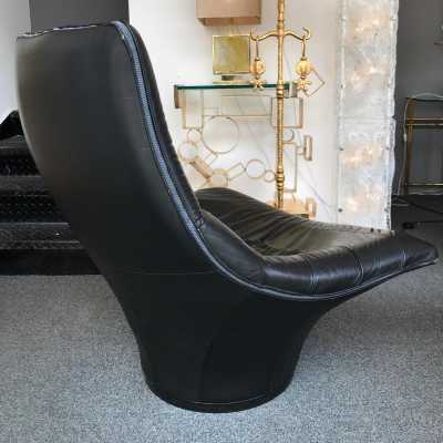 pair of gerard van den berg montis leather armchairs 1970 1980