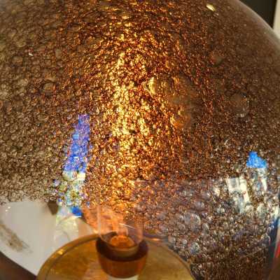 La Murrina wall lights Murano glass brass 1970 Italy