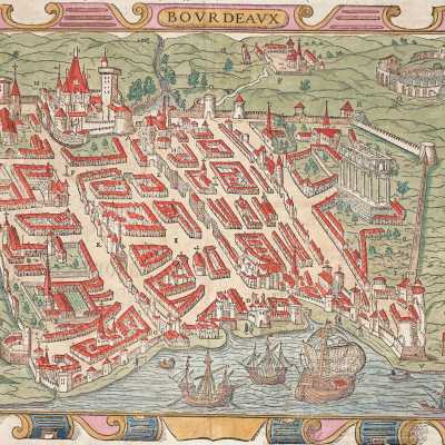 old bordeaux engraving