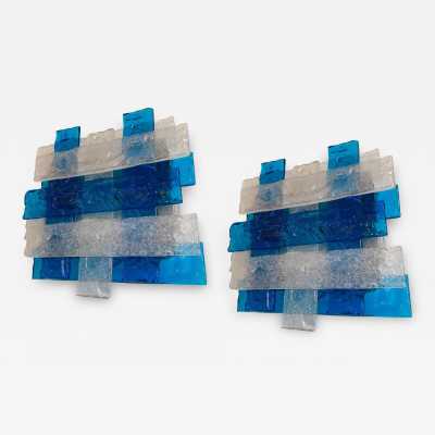 venini mazzega wall lamp murano glass italy 1970