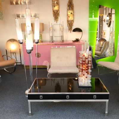 lacquer table guy lefèvre maison jansen 1970