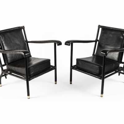 Jacques ADNET armchairs