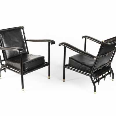 Jacques ADNET armchairs