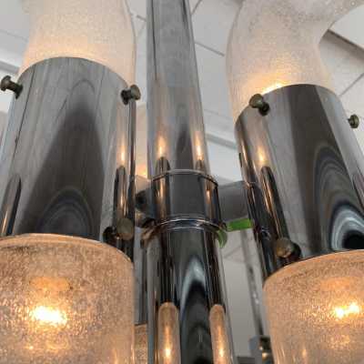 Murano glass chandelier mazzega aldo carlo nason Italy 1970