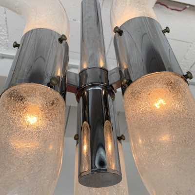 Murano glass chandelier mazzega aldo carlo nason Italy 1970