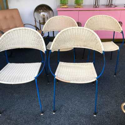 Gastone Rinaldi chairs for RIMA Italy 1950