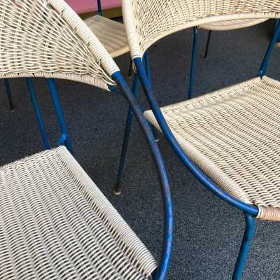 Gastone Rinaldi chairs for RIMA Italy 1950