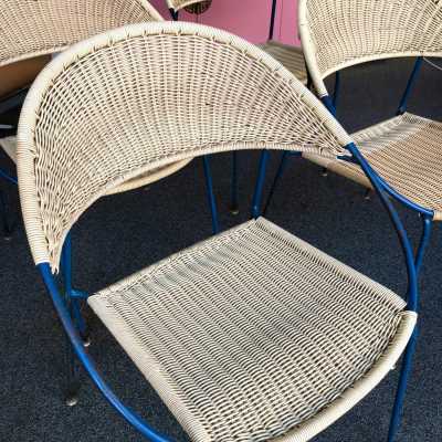 Gastone Rinaldi chairs for RIMA Italy 1950