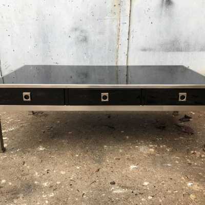lacquer table guy lefèvre maison jansen 1970