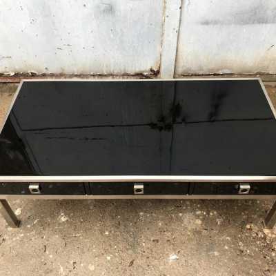 lacquer table guy lefèvre maison jansen 1970