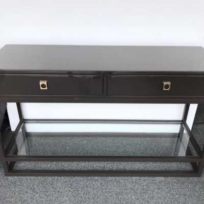 console lacquer guy lefevre maison jansen 1970