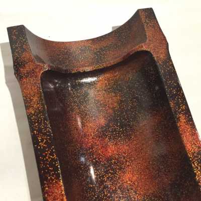Bamboo lacquered nashiji Japan