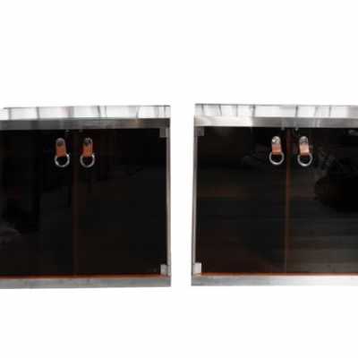Guido Faleschini pair of display cases