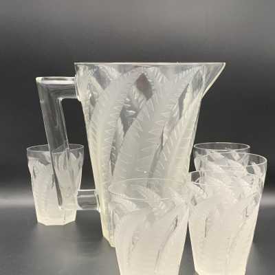 Hesperides glasses and jug
