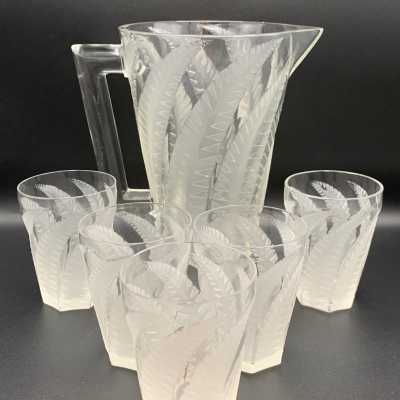 Hesperides glasses and jug