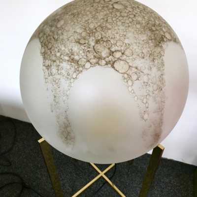 Murano glass ball floor lamp La Murrina Italy 1970 1990