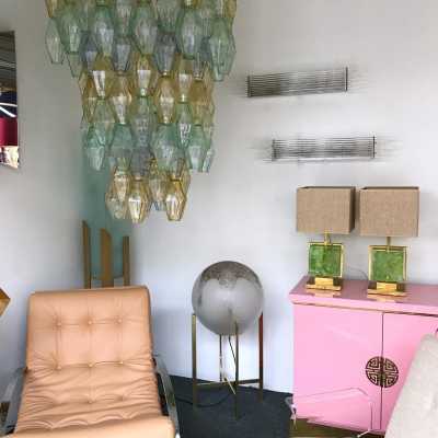 Murano glass ball floor lamp La Murrina Italy 1970 1990