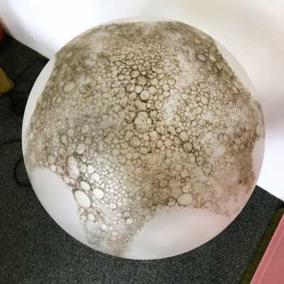 Murano glass ball floor lamp La Murrina Italy 1970 1990