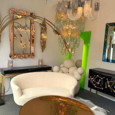 Arc floor lamp arco brass italy 1970
