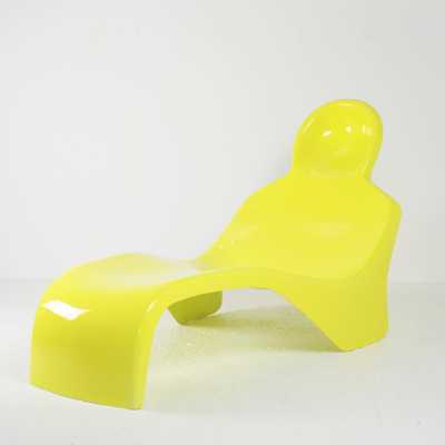 Chaise longue anthropomorphe de Luigi Colani