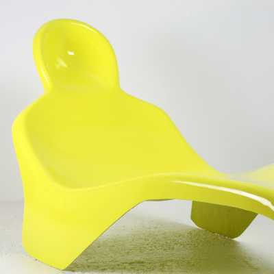 Chaise longue anthropomorphe de Luigi Colani