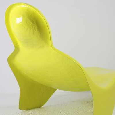 Chaise longue anthropomorphe de Luigi Colani