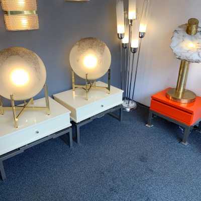 tables lacquer mario sabot willy rizzo metal 1970