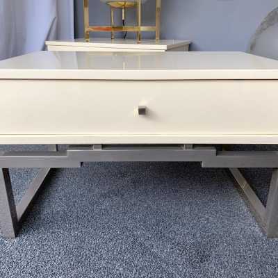 tables lacquer mario sabot willy rizzo metal 1970