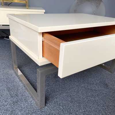 tables lacquer mario sabot willy rizzo metal 1970