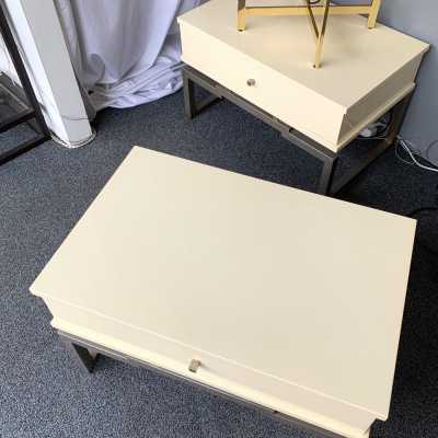 tables lacquer mario sabot willy rizzo metal 1970