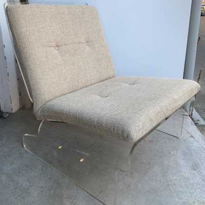 1970 plexiglass armchairs