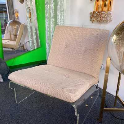 1970 plexiglass armchairs