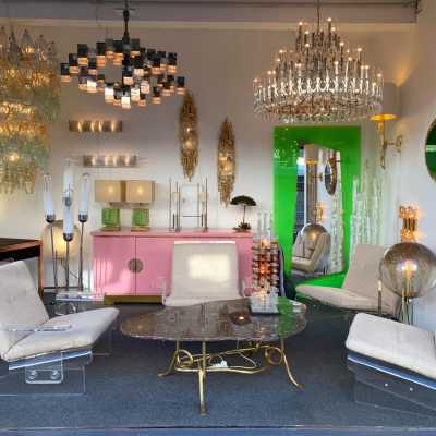 1970 plexiglass armchairs