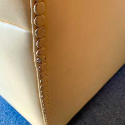 sofa club pair vanity poltrona frau italy 1980