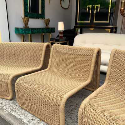 sofa armchairs T3 tito agnoli bonacina italy 1960 1980