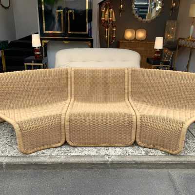 sofa armchairs T3 tito agnoli bonacina italy 1960 1980