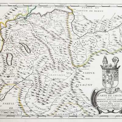 antique map savoye