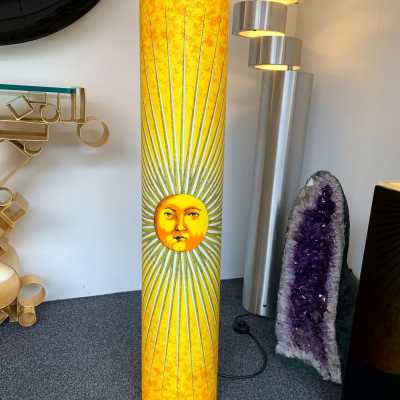 sun floor lamp fornasetti italy 1960 1970 1990