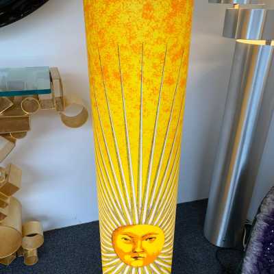 sun floor lamp fornasetti italy 1960 1970 1990
