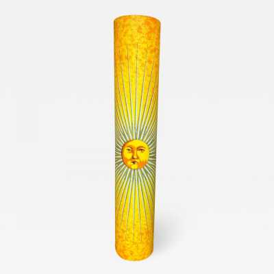 sun floor lamp fornasetti italy 1960 1970 1990
