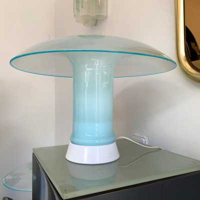 Pair lamps murano glass carlo nason selenova italy 1970